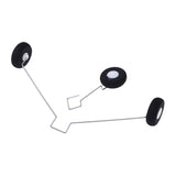 4pcs Fixed Wing Airplane Front and Hind Landing Gear for WLtoys F949 Parts
