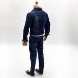1/6 Scale Male Body Jeans Pants Shirts Jacket Coat for 12inch Action Figure