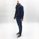1/6 Scale Male Body Jeans Pants Shirts Jacket Coat for 12inch Action Figure