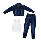 1/6 Scale Male Body Jeans Pants Shirts Jacket Coat for 12inch Action Figure