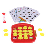 Bingo Game for Kids Children Memory Training Matching Pair Game Early Education Interactive Toy Board Game with Bingo Cards - Aladdin Shoppers