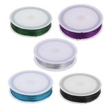 Maxbell Maxbell 40m Length 0.5mm Diameter Iron Wire Thin Iron Line for DIY Model Making & Binding Purple