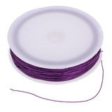 Maxbell Maxbell 40m Length 0.5mm Diameter Iron Wire Thin Iron Line for DIY Model Making & Binding Purple