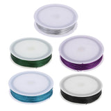 Maxbell Maxbell 40m Length 0.5mm Diameter Iron Wire Thin Iron Line for DIY Model Making & Binding Purple