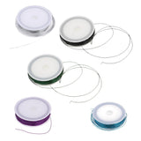 Maxbell Maxbell 40m Length 0.5mm Diameter Iron Wire Thin Iron Line for DIY Model Making & Binding Purple