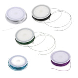 Maxbell Maxbell 40m Length 0.5mm Diameter Iron Wire Thin Iron Line for DIY Model Making & Binding Purple