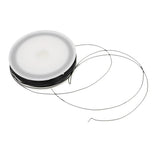 Maxbell Maxbell 40m Length 0.5mm Diameter Iron Wire Thin Iron Line For DIY Models Makings & Bindings Black
