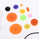 Maxbell Maxbell 106pcs Motor and Plastic Gear Kit Motor Gear Sets For DIY Car Robot