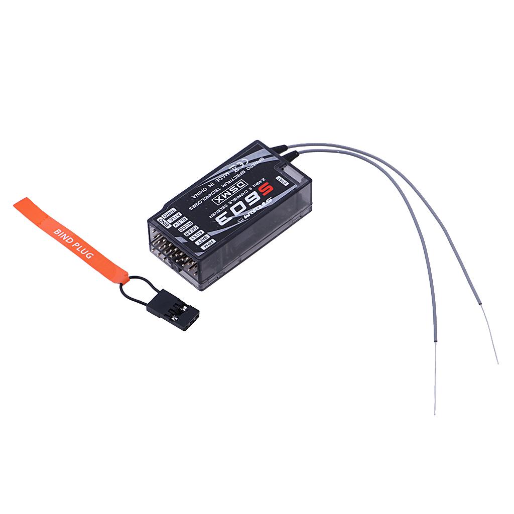 Maxbell Maxbell Spektrum S603 DSMX/DSMX RX 7CH 2.4GHZ Full Range Aircraft Receiver