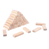 Maxbell 300x Wooden Blocks -2inch - Wood Rectangle Blocks for Crafts & DIY Projects