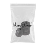 Maxbell 4Pcs/Set 73mm Rubber Wheel Tire Tyres for WPL Military Truck RC Car Upgrade Part DIY Accessories - Aladdin Shoppers