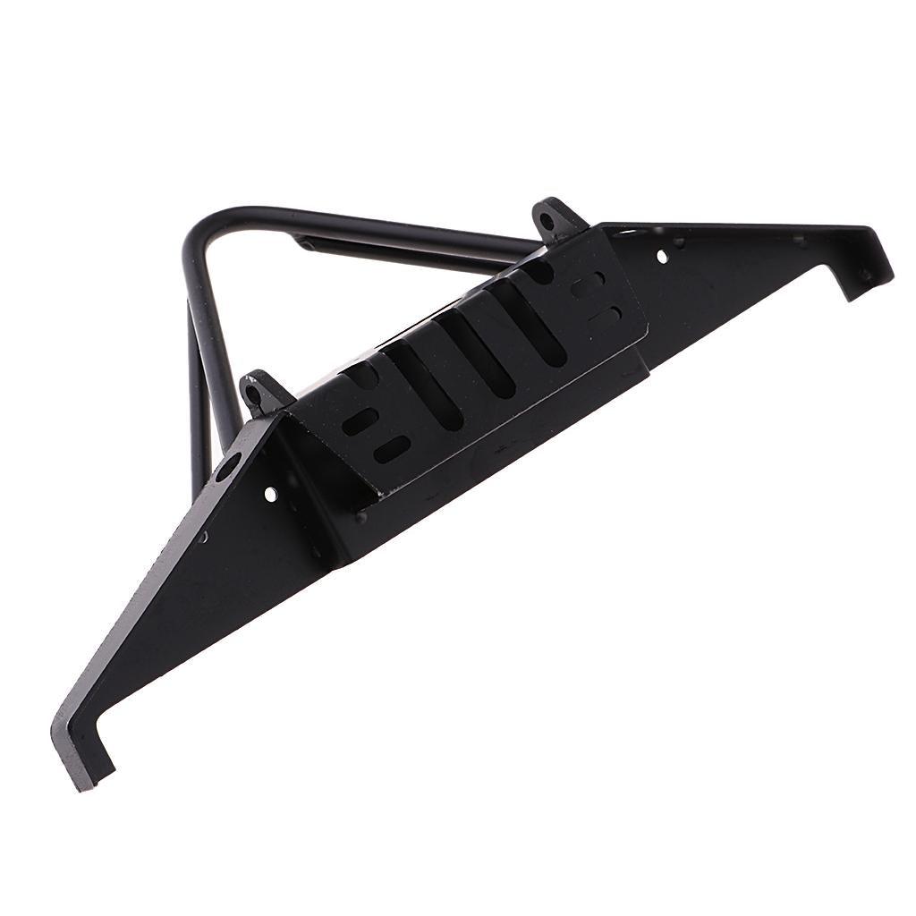 Maxbell Maxbell RC Car Front Collision Bumper with LED Light Set for SCX10 1/10 RC Crawler Accessory - RC Hobby DIY Upgrade Parts