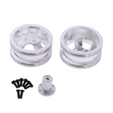 Maxbell Maxbell 1 Pair 4WD 6WD Military Truck Parts Metal Wheel Hub For WPL B14 B16 B24 B36 Accessories Kit