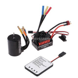 Maxbell Brushless Power System 3900KV Motor + 60A ESC + Program Card for 1/10 RC Car - Aladdin Shoppers