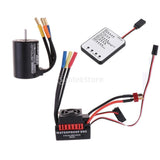 Maxbell Brushless Power System 3900KV Motor + 60A ESC + Program Card for 1/10 RC Car - Aladdin Shoppers