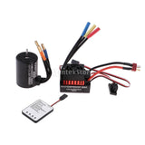 Maxbell Brushless Power System 3900KV Motor + 60A ESC + Program Card for 1/10 RC Car - Aladdin Shoppers