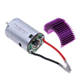 Maxbell Maxbell For Wltoys 12428 12423 1/12 RC Car Spare Parts 540 Motor &Motor Heat Sink Radiator 12428-0121+XY-12017