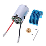 Maxbell Maxbell Motor + Heat Sink + 17T Motor Gear Replacement Parts for WLtoys 12428 12423