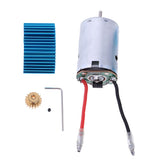 Maxbell Maxbell Motor + Heat Sink + 17T Motor Gear Replacement Parts for WLtoys 12428 12423