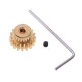 Maxbell Maxbell Motor + Heat Sink + 17T Motor Gear Replacement Parts for WLtoys 12428 12423