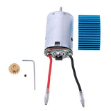 Maxbell Maxbell Motor + Heat Sink + 17T Motor Gear Replacement Parts for WLtoys 12428 12423