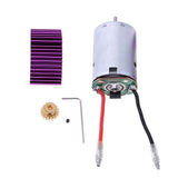 Maxbell Maxbell For Wltoys 12428 12423 1/12 RC Car 540 Motor 17T Motor Gear Radiator 12428-0121+0088+XY12017 Motor+Heat Sink+Gear