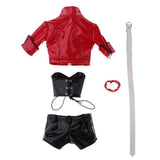 Maxbell 1/6 Scale PU Leather Clothes Suits for Female 12inch Action Figure - Aladdin Shoppers