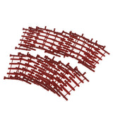 Maxbell 20Pcs Fence Model Kit for Miniature Landscape Scenery HO Diorama or Layout - Aladdin Shoppers