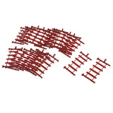 Maxbell 20Pcs Fence Model Kit for Miniature Landscape Scenery HO Diorama or Layout - Aladdin Shoppers