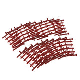 Maxbell 20Pcs Fence Model Kit for Miniature Landscape Scenery HO Diorama or Layout - Aladdin Shoppers
