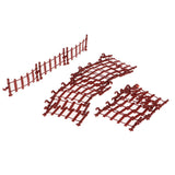 Maxbell 20Pcs Fence Model Kit for Miniature Landscape Scenery HO Diorama or Layout - Aladdin Shoppers