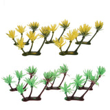 Maxbell 5 Pieces Plastic Coconut Tree Model Mini Bonsai DIY Garden Park Diorama Accs 14cm - Aladdin Shoppers
