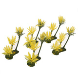Maxbell 5 Pieces Plastic Coconut Tree Model Mini Bonsai DIY Garden Park Diorama Accs 14cm - Aladdin Shoppers