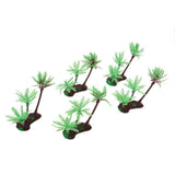 Maxbell 5Pcs Painted Green Coconut Palm Trees Model 14cm HO for Diorama Architecture - Aladdin Shoppers