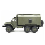 Unassemble 2.4G 1/16 WPL B36 Communication Military Truck Models Army Green - Aladdin Shoppers