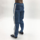 Maxbell 1/6 Male Rude Body Clothes Jeans Pants Trousers 18cm for DML BBI 12inch Figure - Aladdin Shoppers