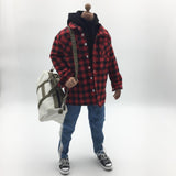 Maxbell 1:6 Male Jeans Pants Hoodie Handbag for Sideshow Enterbay 12inch Action Figure Dolls - Aladdin Shoppers