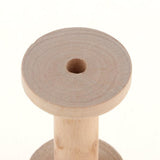 Natural Wooden Spool for Thread String Rolling Wire Bobbin Sewing Tools DIY Needlework Accessories - Aladdin Shoppers