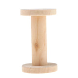 Natural Wooden Spool for Thread String Rolling Wire Bobbin Sewing Tools DIY Needlework Accessories - Aladdin Shoppers
