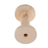 Natural Wooden Spool for Thread String Rolling Wire Bobbin Sewing Tools DIY Needlework Accessories - Aladdin Shoppers