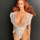 Maxbell 1/6 Female Body Sexy Lace Pajamas Nightclothes for 12'' Action Figure Phicen - Aladdin Shoppers