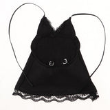 4x1:6 Scale Female Slip Dress Skirt Clothes for 12inch Action Figure Toy Black