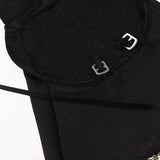 4x1:6 Scale Female Slip Dress Skirt Clothes for 12inch Action Figure Toy Black