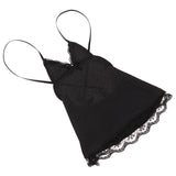 4x1:6 Scale Female Slip Dress Skirt Clothes for 12inch Action Figure Toy Black