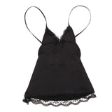 4x1:6 Scale Female Slip Dress Skirt Clothes for 12inch Action Figure Toy Black