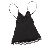 4x1:6 Scale Female Slip Dress Skirt Clothes for 12inch Action Figure Toy Black