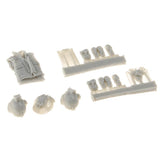 Maxbell 1/35 Resin WWII Scenario Accessories Soldier Supply Armor Cap Gloves Clothes