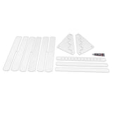 3 Step Acrylic Riser Stand Shelf Storage Organizer for Paint Bottle, Brushes - Aladdin Shoppers