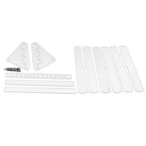 3 Step Acrylic Riser Stand Shelf Storage Organizer for Paint Bottle, Brushes - Aladdin Shoppers