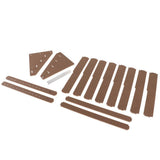 4 Steps Wooden Pigment Rack Organizer Paint Bottle Brushes Storage Holder - Aladdin Shoppers